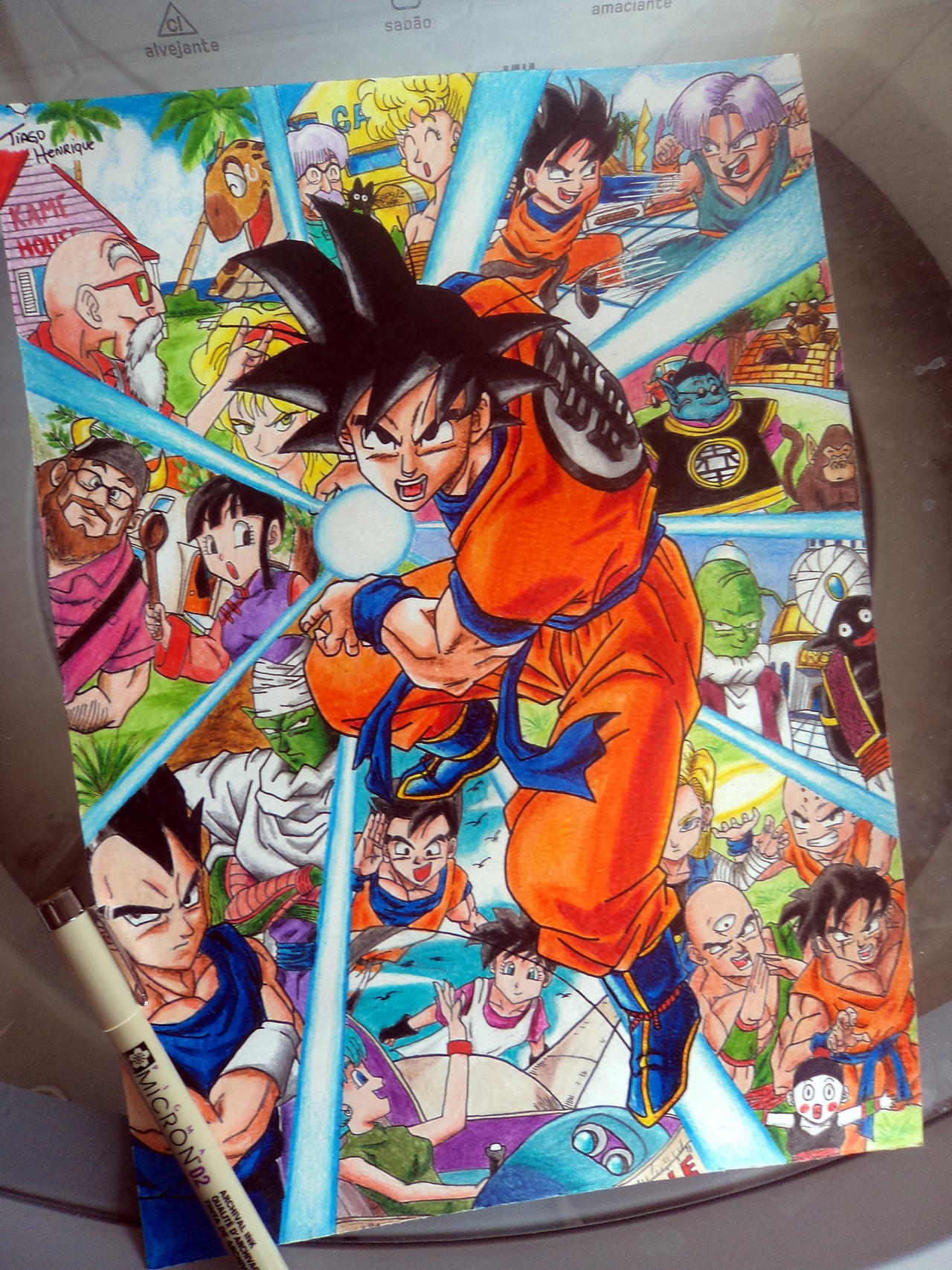Goku Dragon Ball Z Anime Manga (25) by C4Dart on DeviantArt