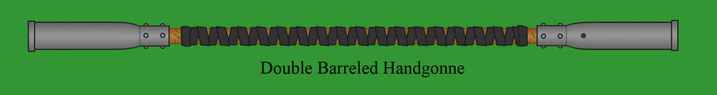Double Barreled Handgonne by Imperator-Zor
