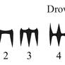 Drow Numerals