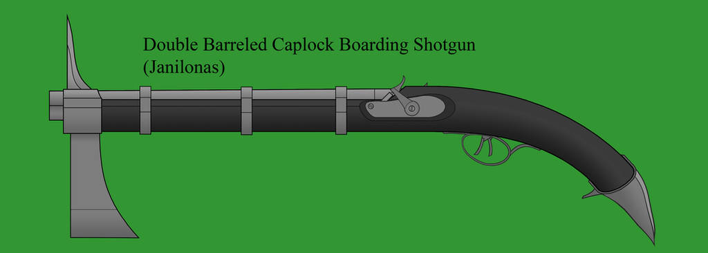 Drow Double Barreled Boarding Shotgun by Imperator-Zor