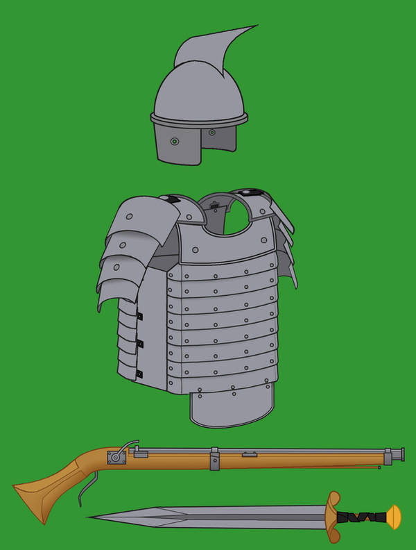 Matchlock Musketeer Gear by Imperator-Zor