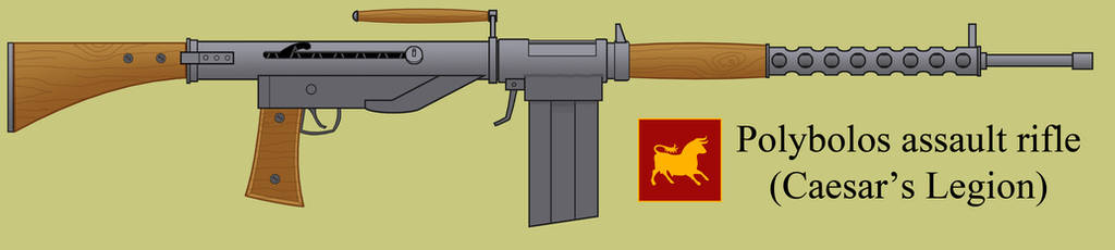 Polybolos Assault Rifle (Caesar's Legion) by Imperator-Zor