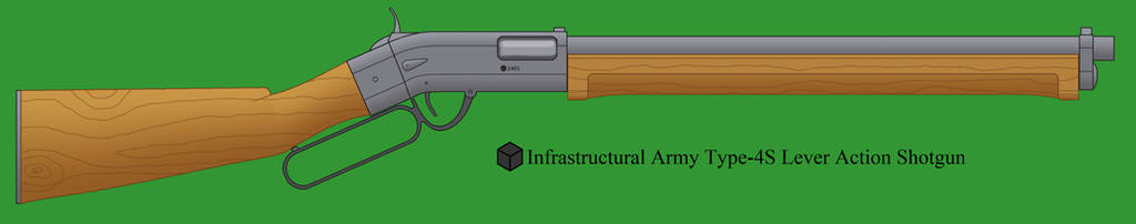 Type-4S Lever Action Shotgun by Imperator-Zor