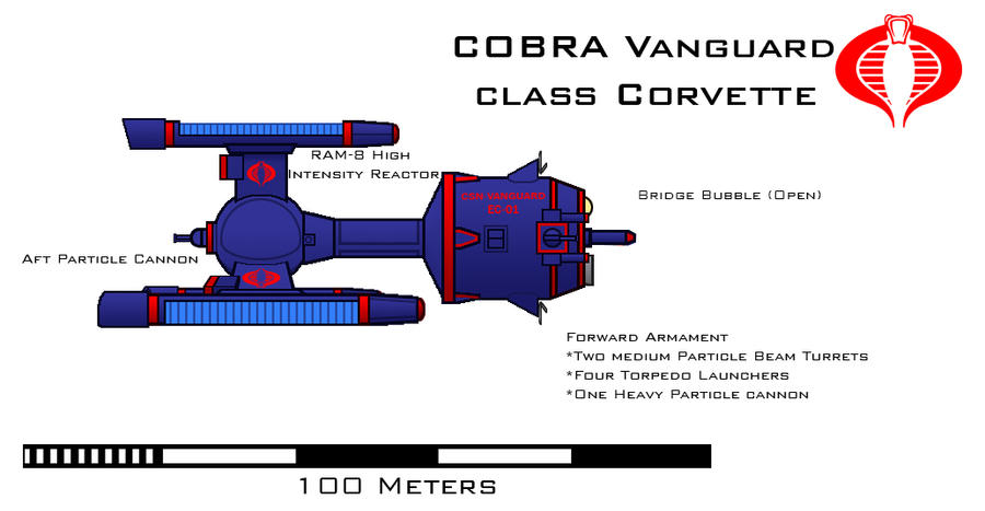 COBRA Vanguard class Corvette by Imperator-Zor