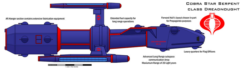 Cobra Star Serpent class Dreadnought by Imperator-Zor