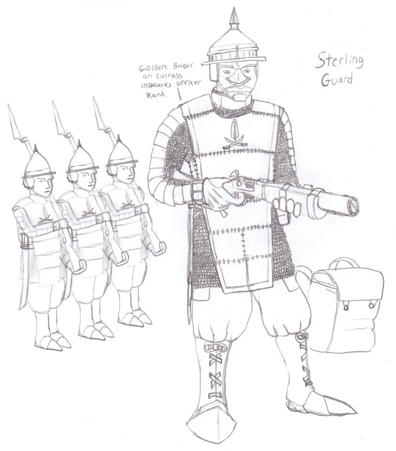 The Halrizuudian Sterling Guard