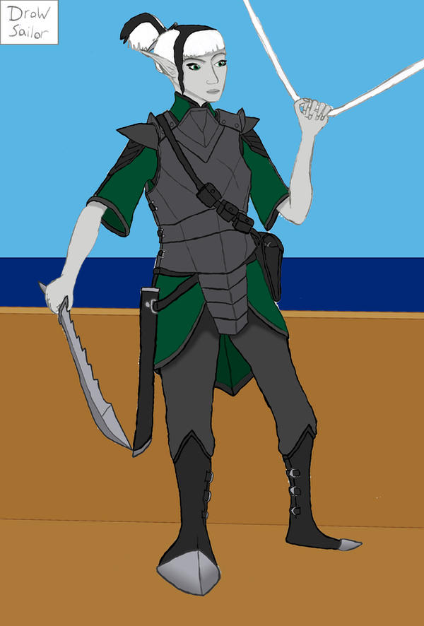 Drow Sailor by Imperator-Zor