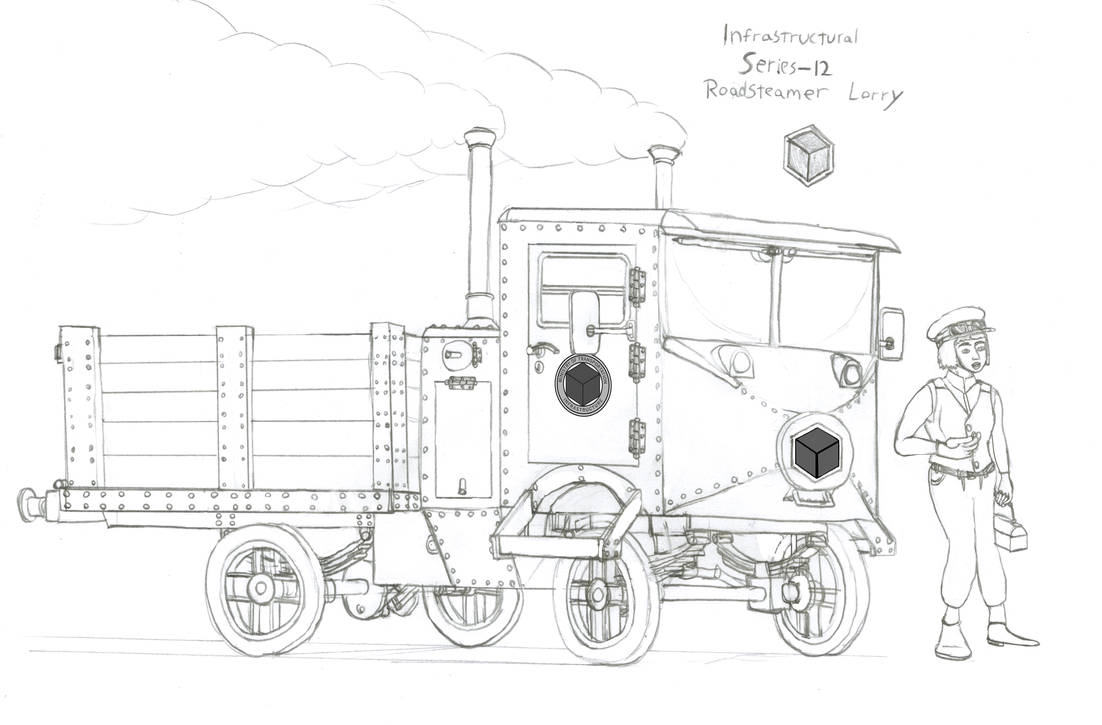Series 12 Roadsteam Lorry by Imperator-Zor