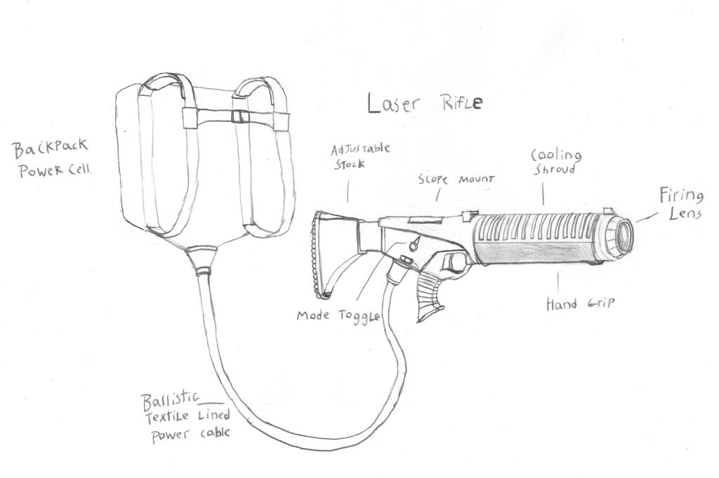 Laser Rifle by Imperator-Zor on DeviantArt