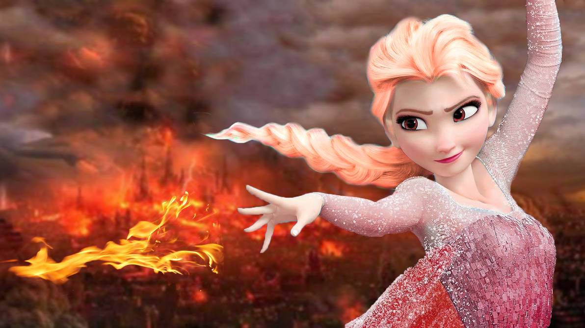 Elsa Element Form Fire Element Elsa | Nellogrossa Inspired by AngelNight1705 on DeviantArt