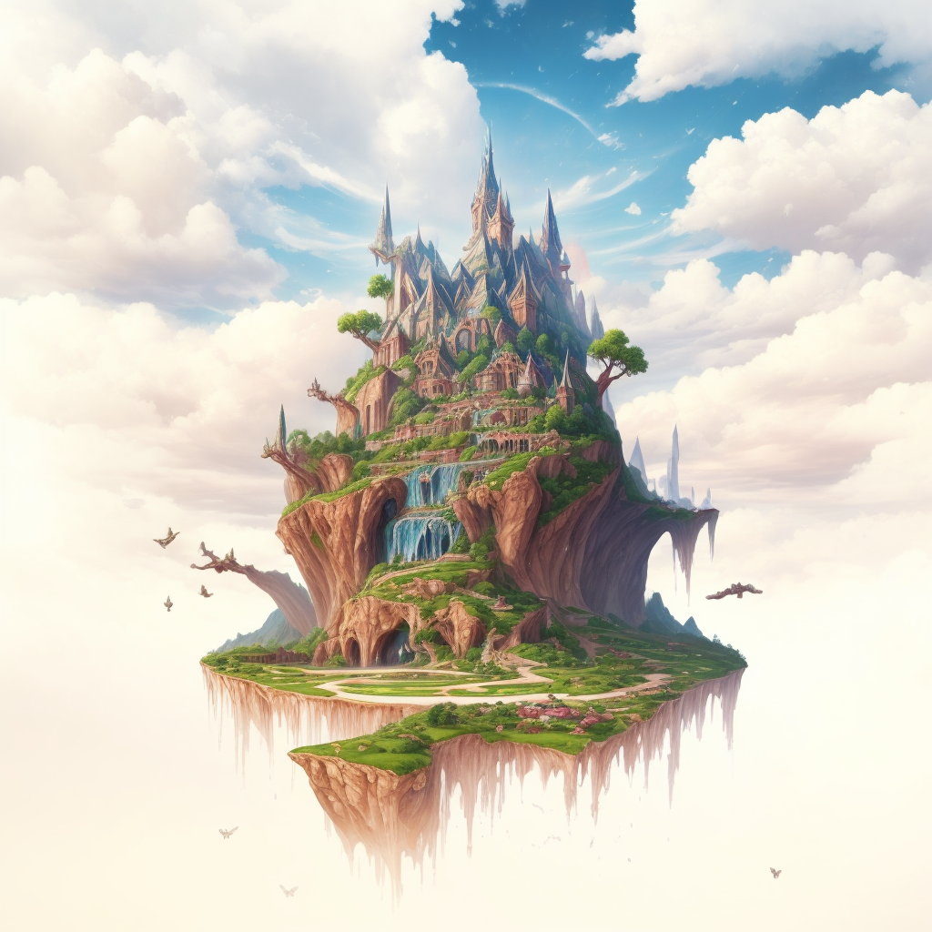 Deviantart Island Floating island by idkartcreator on DeviantArt