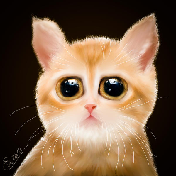 Cute Cat by TheGalleryOfEve