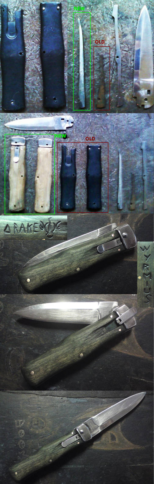 Knife repairing - Chrysalis style by JoeWere