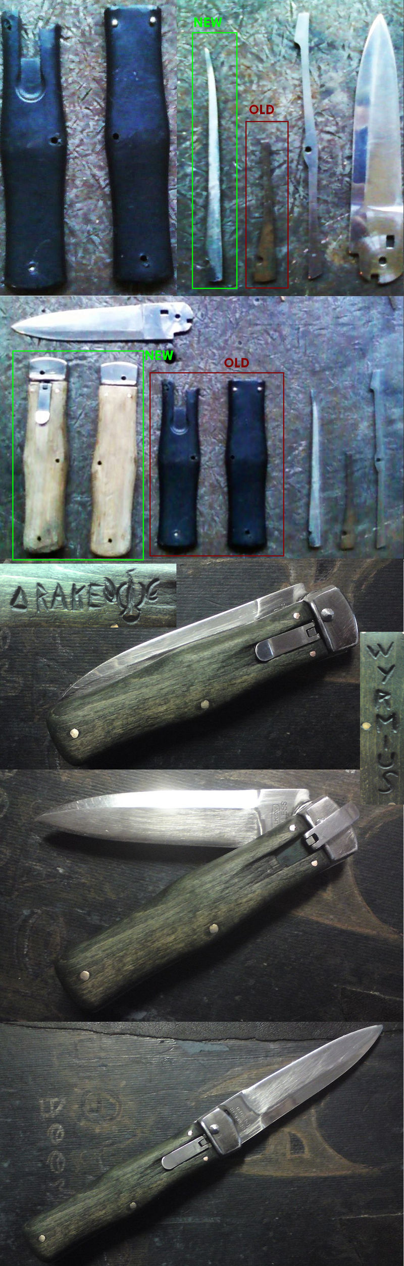 Knife repairing - Chrysalis style by JoeWere