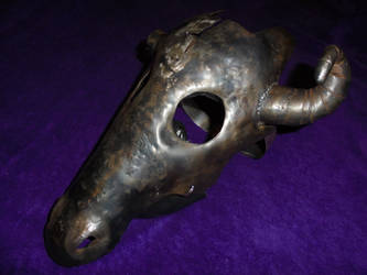 Metal Pyromancer's Mask
