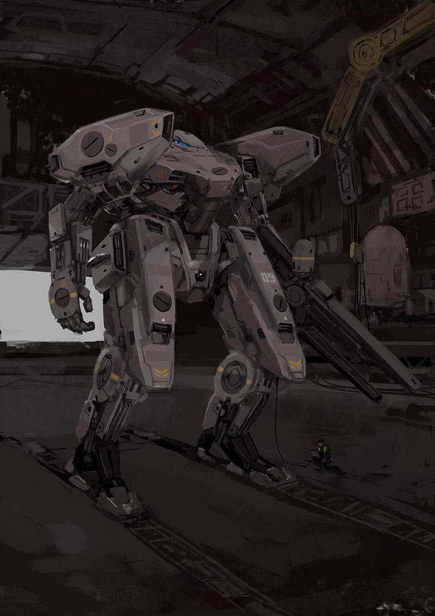 Mecha design by rickyryan on DeviantArt