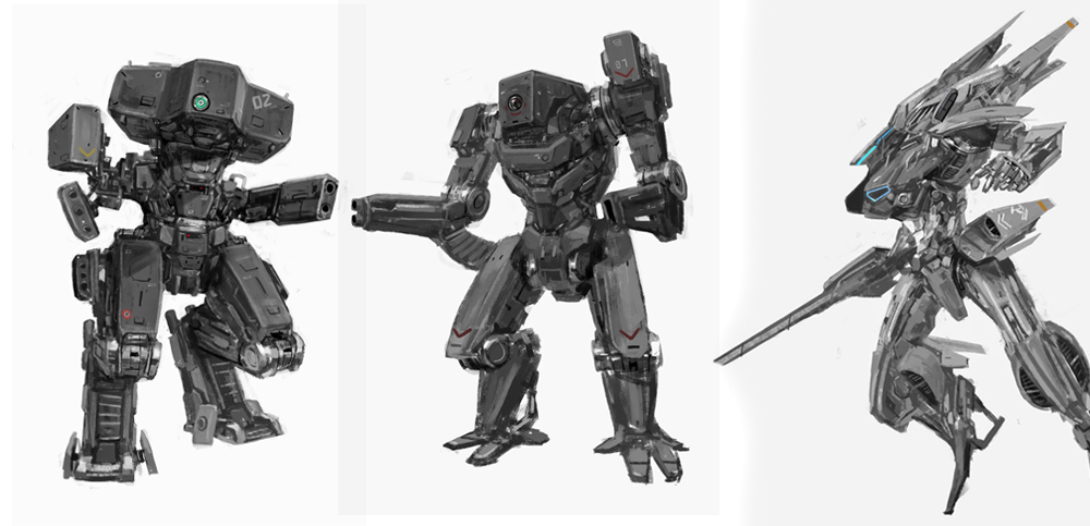 Mecha Concept Design 2