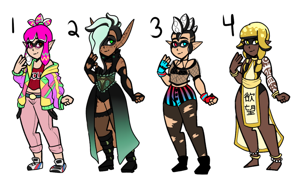Splatoon Angst splatoon adopts ota OPEN by AngstyChaosMagicUser on DeviantArt