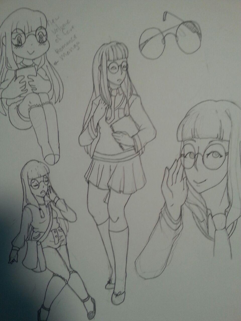 {EB} Renee Sketch page