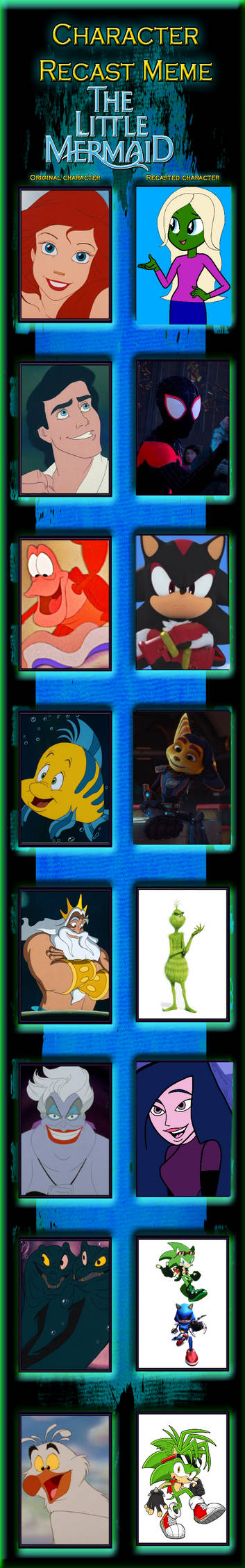 The little Mer-Girl Cast by Yesenia62702 on DeviantArt