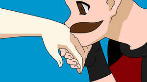 Robotnik kiss Natalies Hand (Read Description)