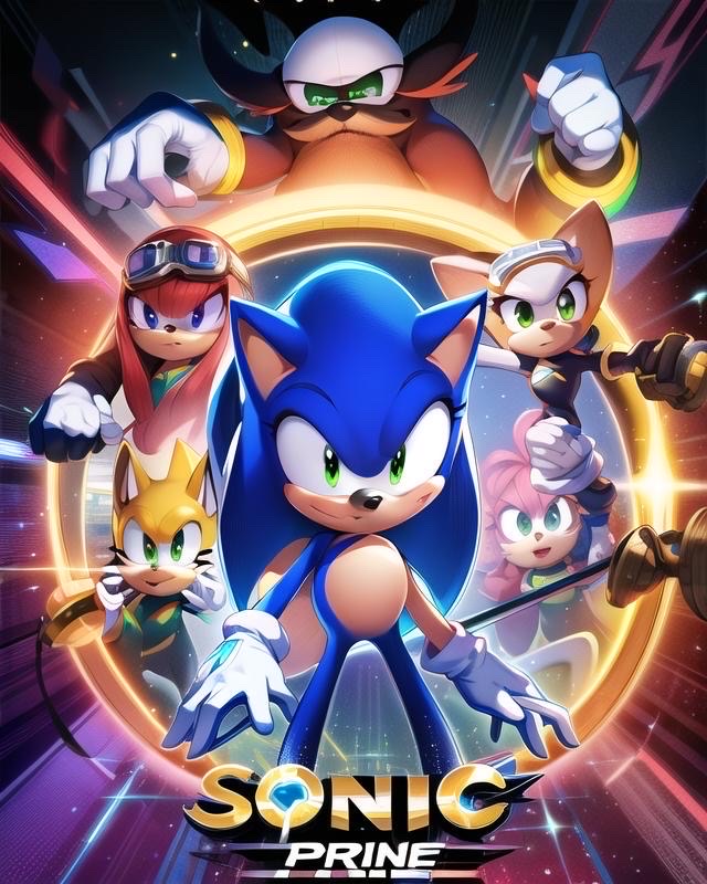 Sonic prime season 3 the revenge of Sonic poster by ninjaleno2013 on  DeviantArt