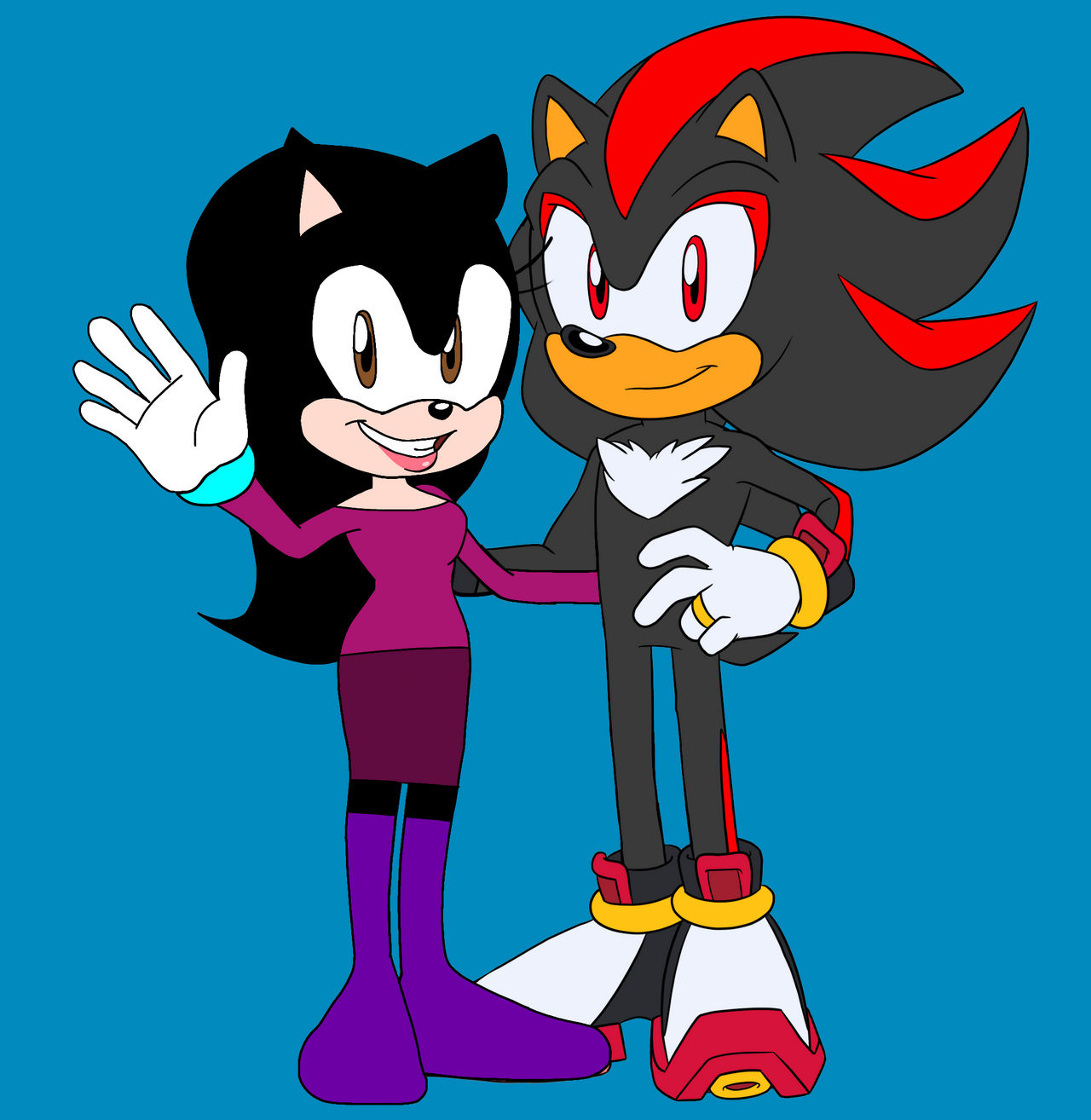Shadow and Riley are happily married by Yesenia62702 on DeviantArt