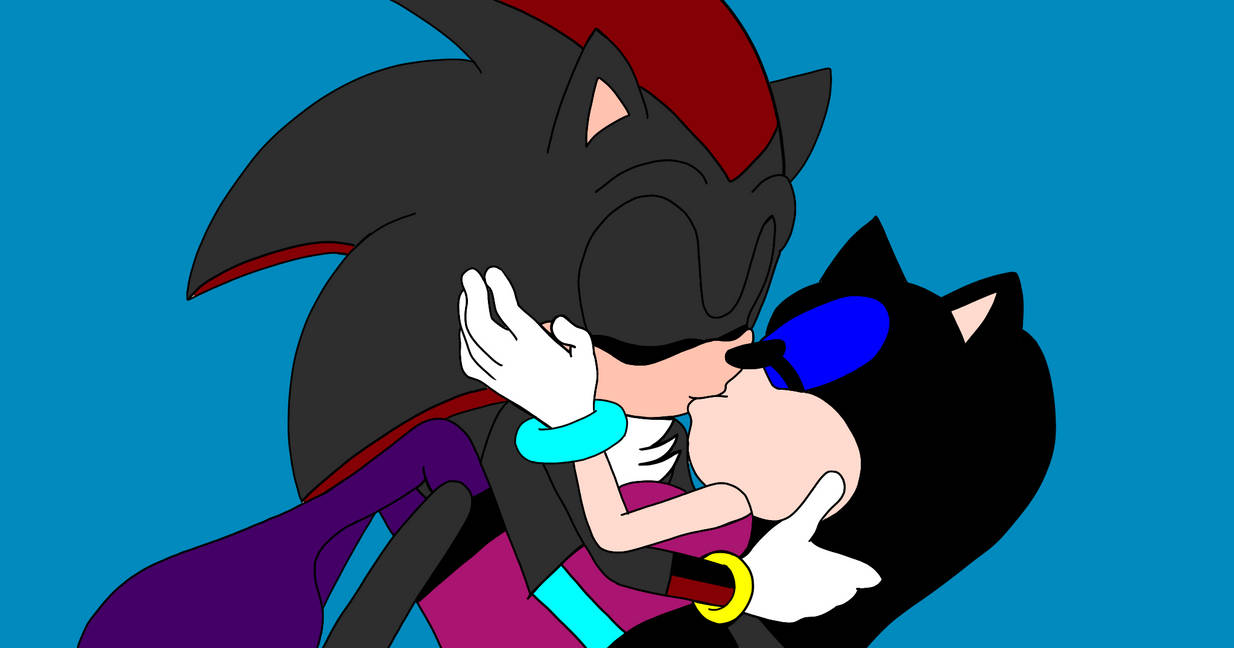 Sonic and Shadow kissing by justin777777777 on DeviantArt