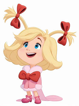 Cindy Lou into a Disney character