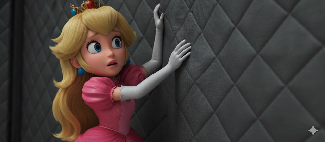 Princess Peach looking scared by Yesenia62702 on DeviantArt