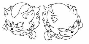Sonic and Shadow Base: Working together 2