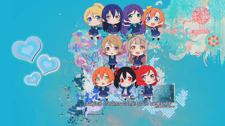 Love Live! Chibi desktop for a friend