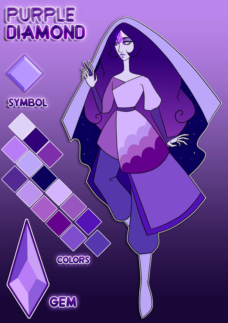 SU OC - Purple Diamond by Tenebris-Caeli on DeviantArt