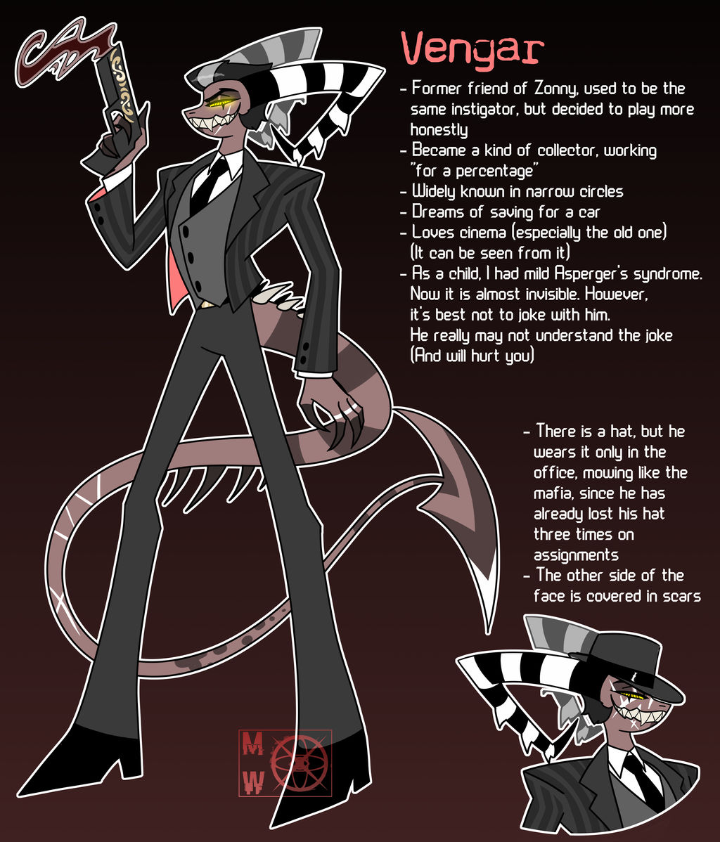 Helluva Boss Imp OC - Vengar by Dassiale on DeviantArt