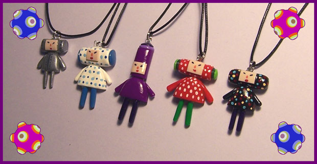 Katamari Cousin Necklaces