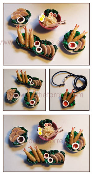 Miniature food plates