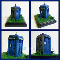 Tardis sculpture