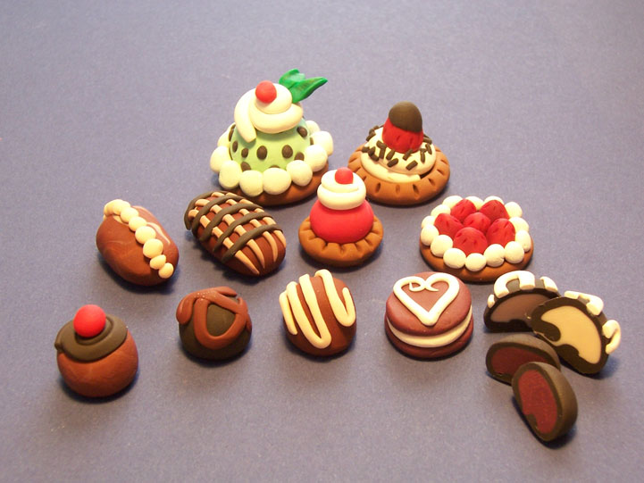 more sculpey desserts