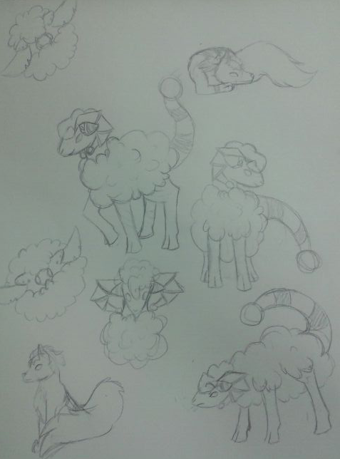 3 pet sketch dump