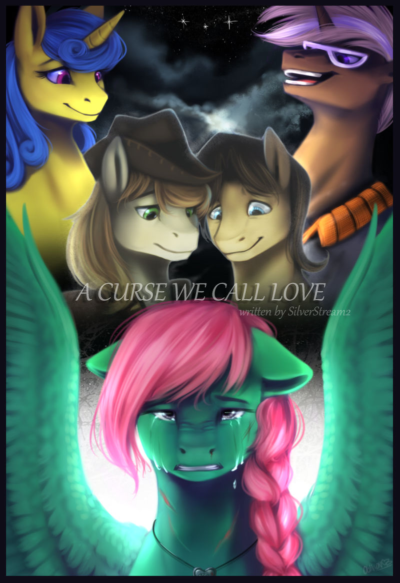 [Commission] Fanfic Cover- A Curse We Call Love