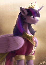 (Color test) Alicorn princess Twilight Sparkle