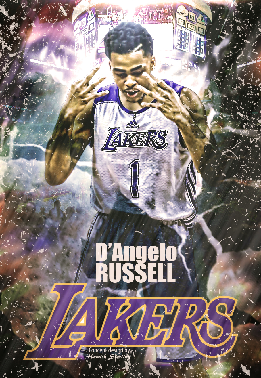50+] D'Angelo Russell Lakers Wallpaper - WallpaperSafari