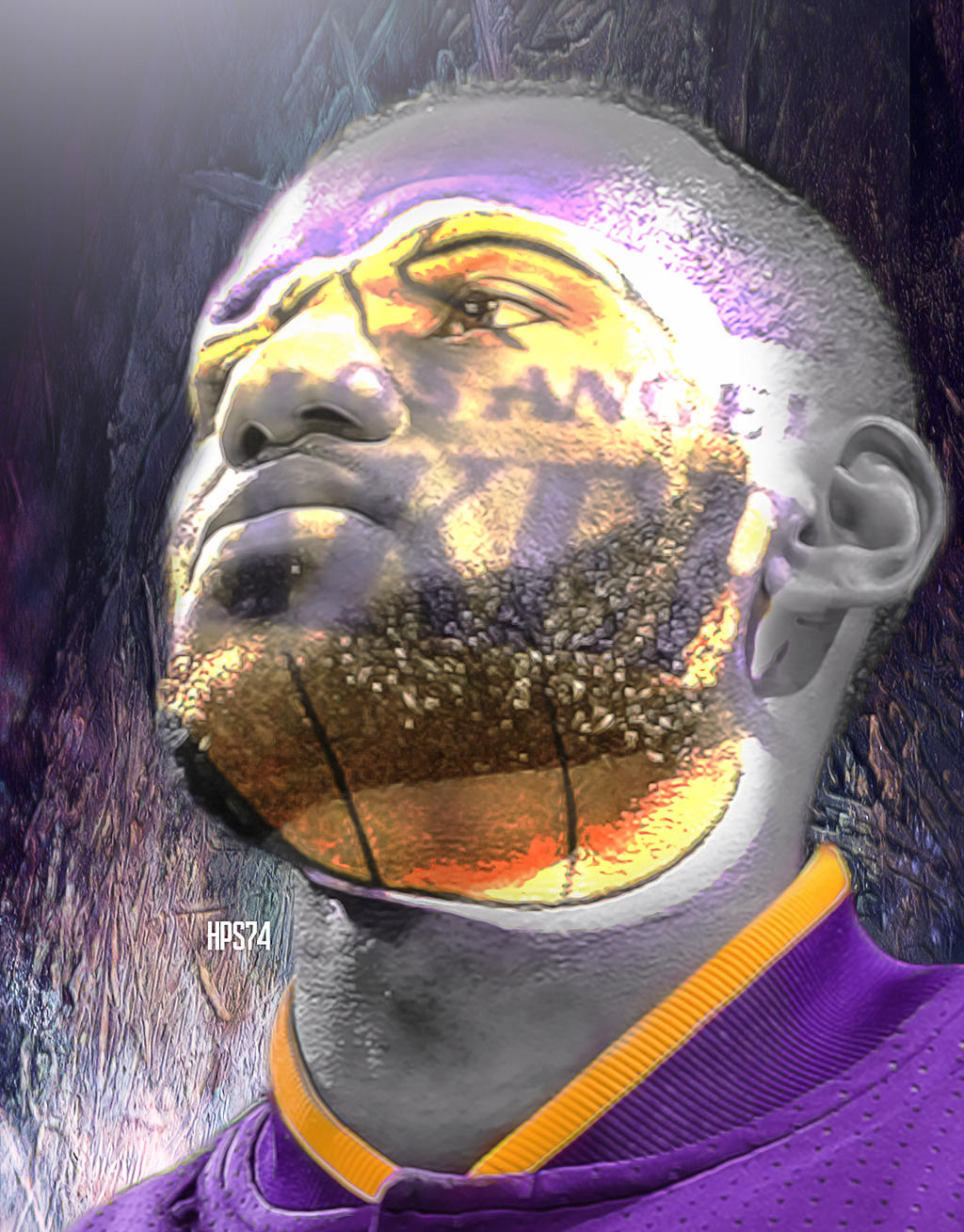 LeBron James Lakers wallpaper by HPS74 on DeviantArt