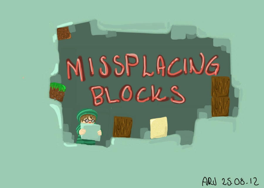 Chimneyswift11 Missplacing Blocks inspired fanart