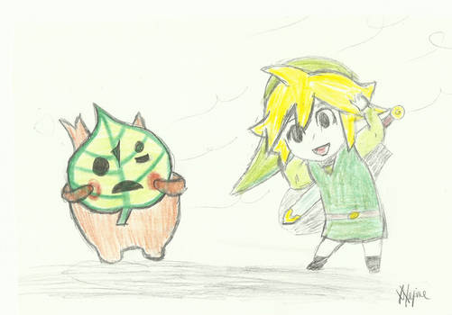 Link and Korogu