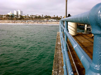 Looking out from the Pier