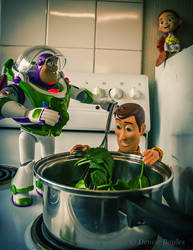 Cooking with Buzz and Woody