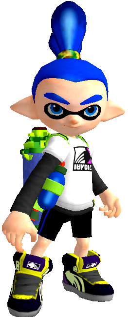 Inkling Boy Render by NajiKanuyo16 on DeviantArt