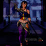 Sylver pulling out is katana