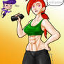 Vicky fitnes :B